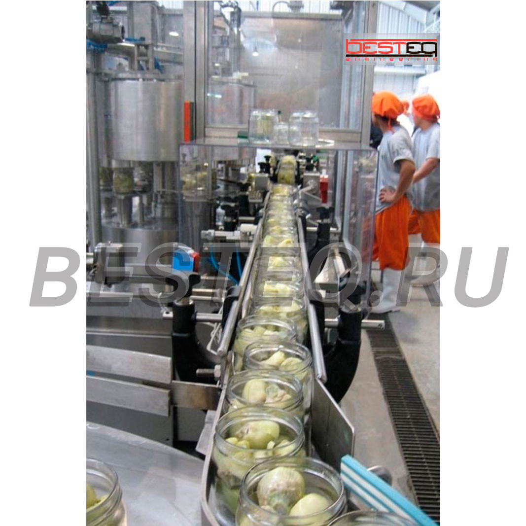 Preserved vegetables processing lines