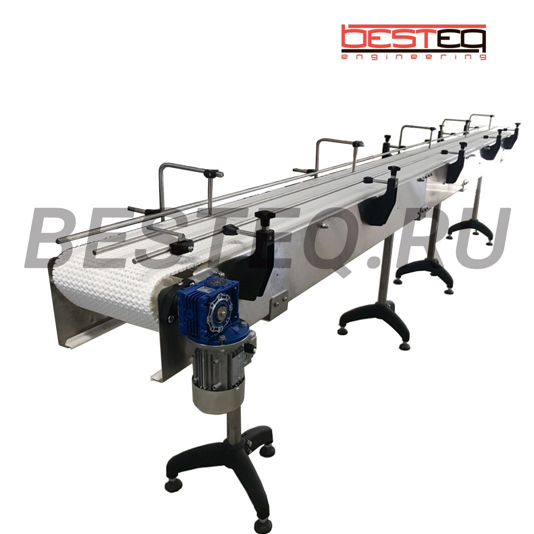 Modular plastic transport belt BESTEQ-ТМ
